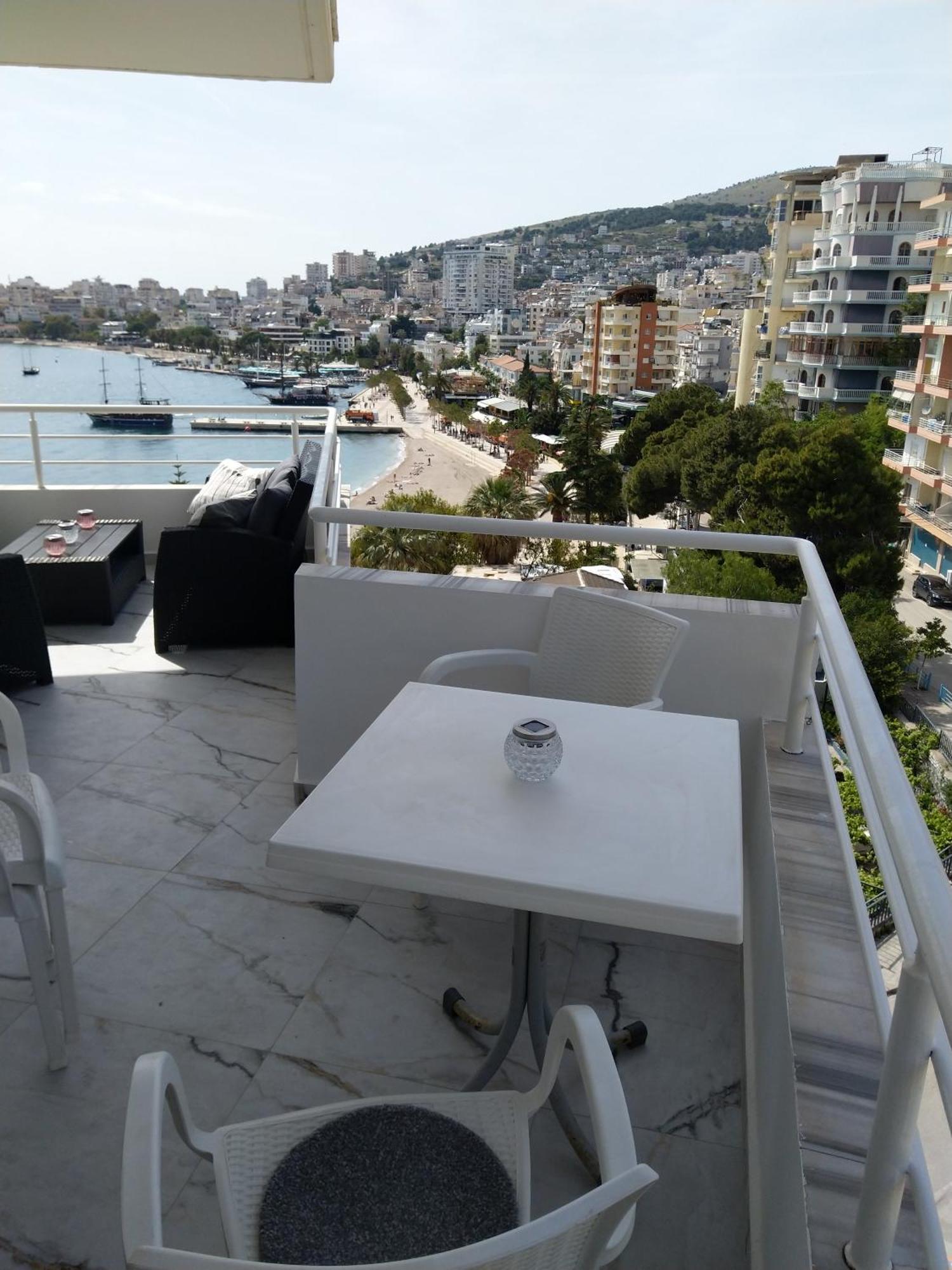 Amazing Sea City View Apartment Sarandë Exterior foto